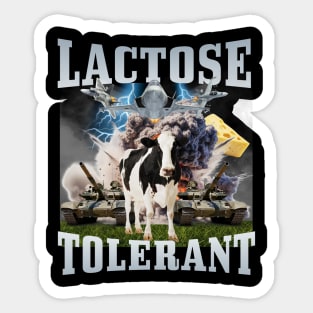 Lactose Tolerant Sticker